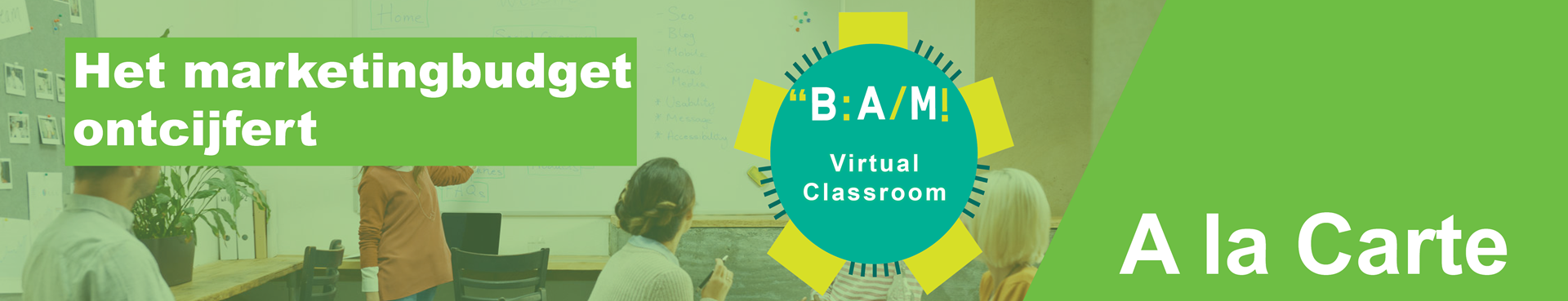 marketingbudget ontcijfert_virtual classroom
