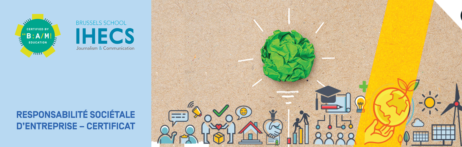 RESPONSABILITÉ SOCIÉTALE D’ENTREPRISE – CERTIFICAT