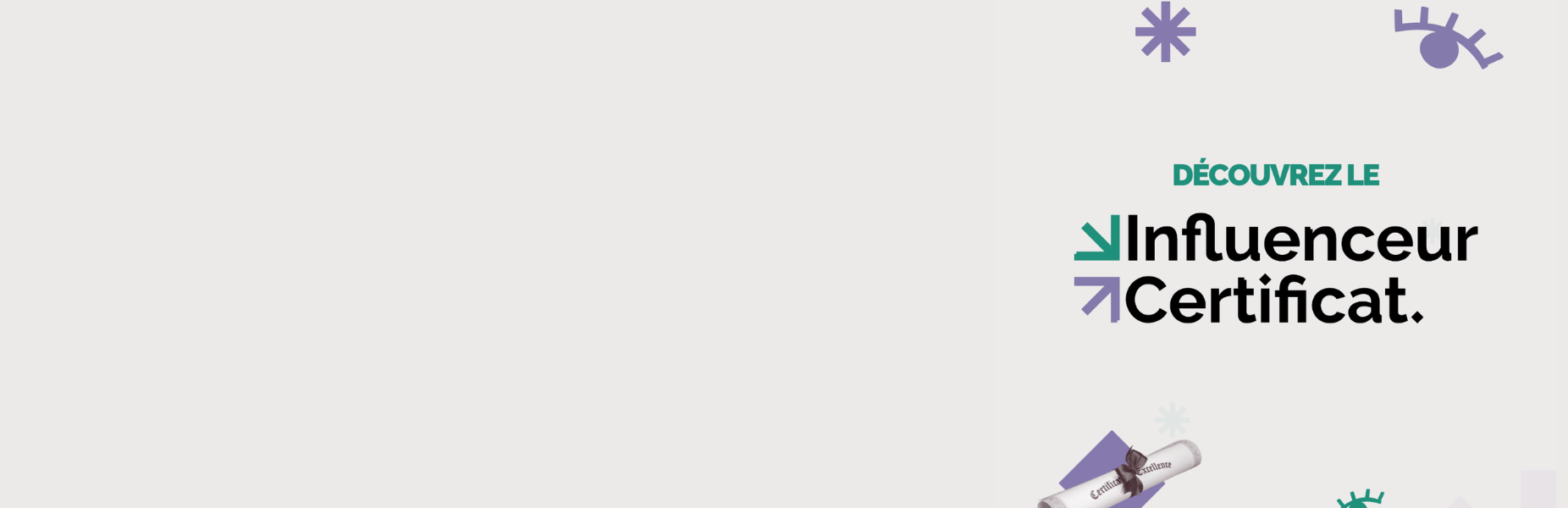 Influencer Certificat